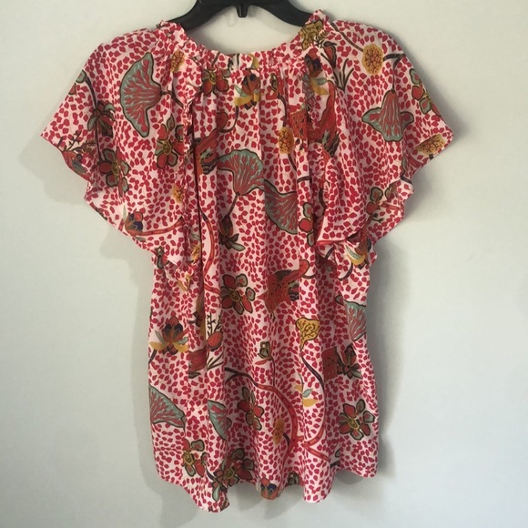 Jade melody tam bird tassel blouse - Picture 3 of 4